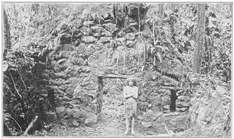 Inca Gable at Espiritu Pampa