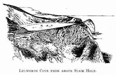 Lulworth Cove from Above Stair Hole.