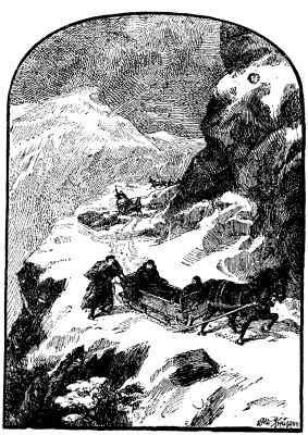  FIG. 25.—SWISS ALPINE POST IN WINTER.