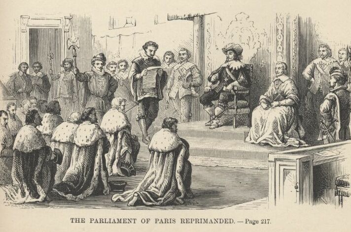 The Parliament of Paris Reprimanded——217 