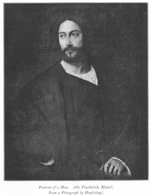 Portrait of a Man. Alte Pinakothek, Munich. From a Photograph by Hanfstängl.