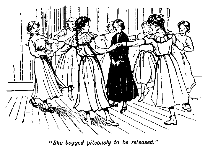 [Illustration: "<i>She begged piteously to be released</i>."]