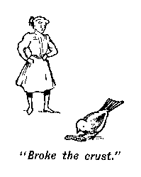 [Illustration: "<i>Broke the crust</i>."]