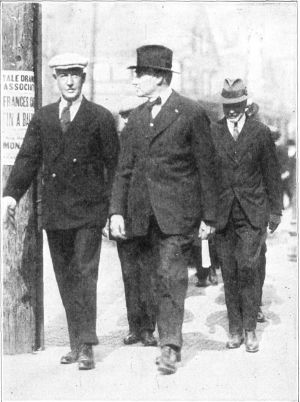 WALTER CAMP, PRESIDENT, AND JOSEPH C. JOHNSON, SECRETARY, OF THE ORIGINAL SENIOR SERVICE CORPS ESTABLISHED IN NEW HAVEN, CONNECTICUT, IN THE SPRING OF 1917