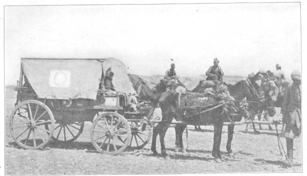 A "Red Crescent" ambulance