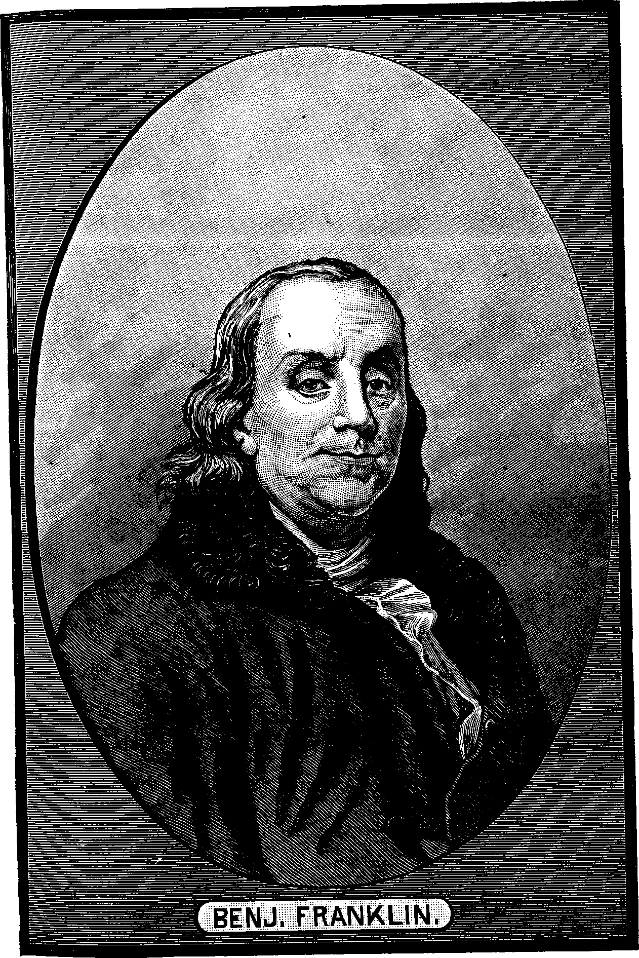 Illustration: BENJ. FRANKLIN.