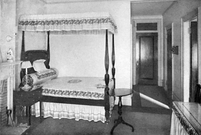 A COLONY CLUB BEDROOM