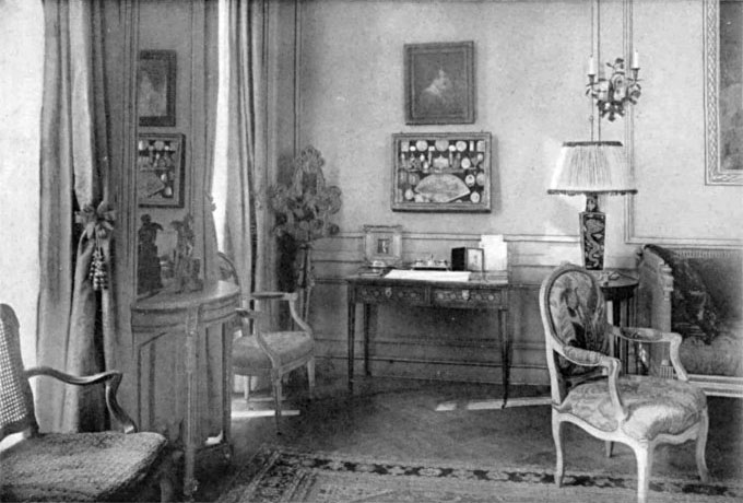 A PROPER WRITING-TABLE IN THE DRAWING-ROOM.