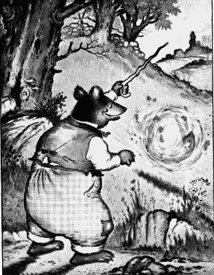 "I see you are up to your old tricks, Prickly Porky!" he shouted. Page 114.