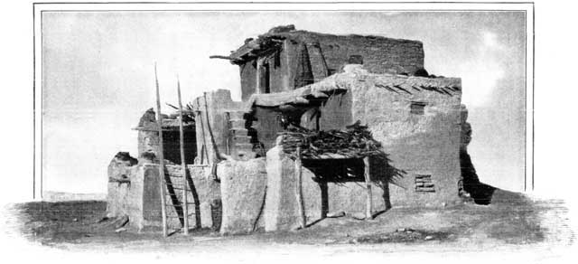 HOUSE OF A PUEBLO CHIEF.