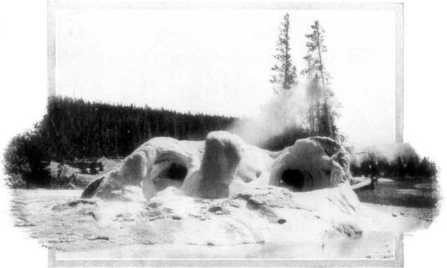 THE GROTTO, GEYSER'S CONE.