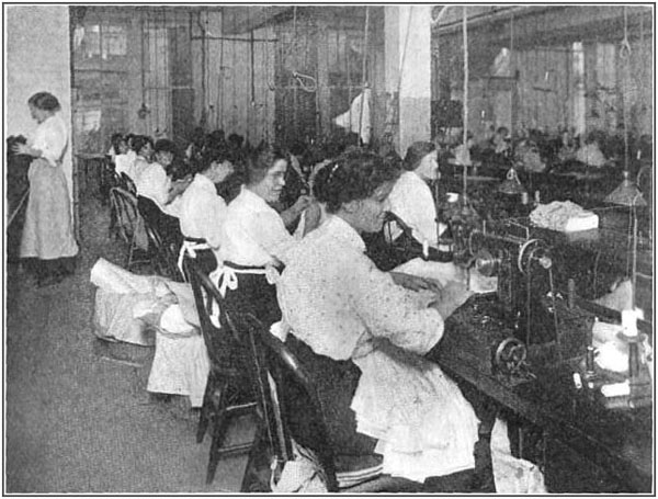 Factory workers