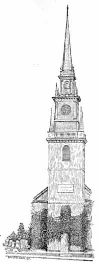 Old North Church Steeple.