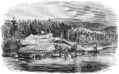 Astoria, as it was in 1813.