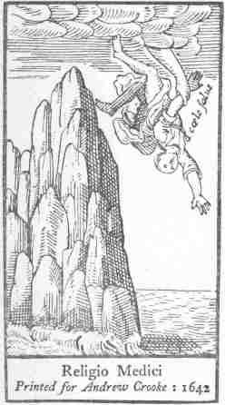 Illustration from 1642 edition of Religio Medici