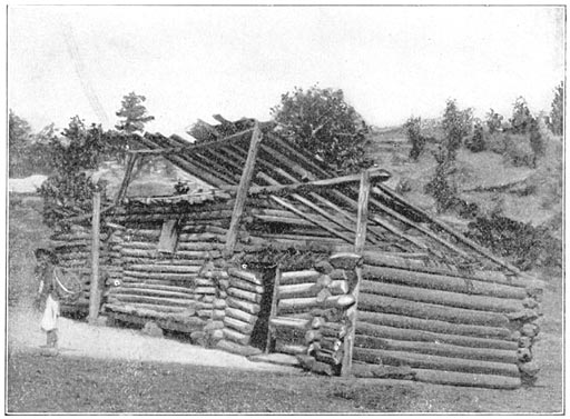 Old Log-Houses near Nabogame.