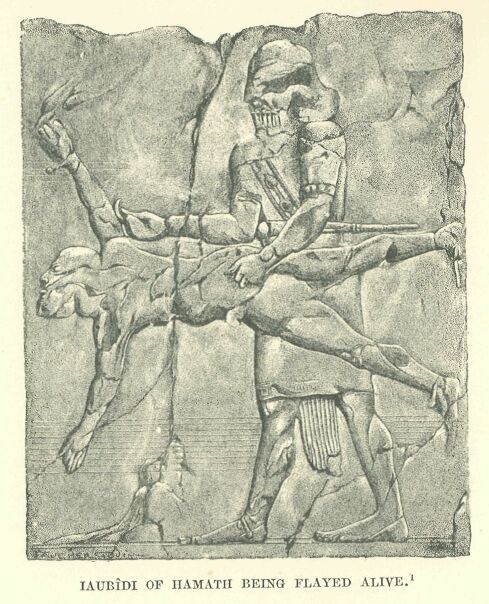 356.jpg IaubÎdi of Hamath Being Flayed Alive. 