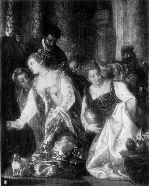 The Queen of Sheba. Veronese.