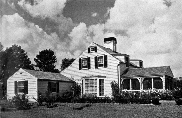 WHAT CAN BE DONE WITH A BARN  Photo by Samuel H. Gottscho. Robertson Ward, architect