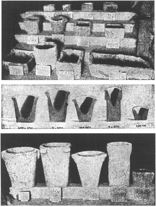 Hebrew Dry and Liquid Measures