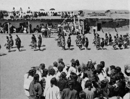 Indian Pueblo Dances of To-day: The "Clowns"