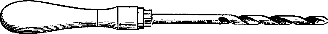 Illustration: Fig. 4. The osteotrite, for enlarging openings and cutting carious bone.