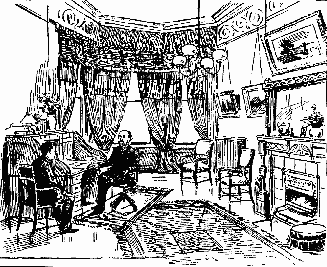 Illustration: President Pierce's Business Office