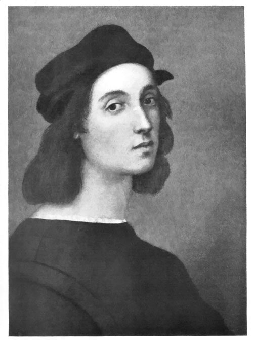 RAPHAEL SANZIO D' URBINO (BY HIMSELF) Uffizi Gallery, Florence