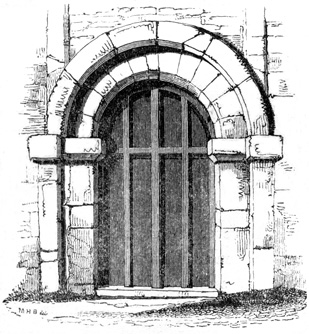 Anglo-Saxon Doorway, St. Peter's Church, Barton-upon-Humber.