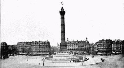 COLUMN OF JULY, PLACE DE LA BASTILLE.