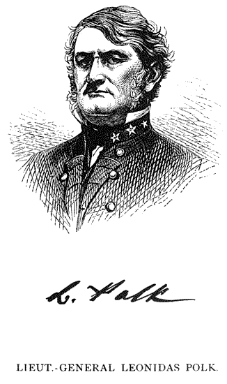 LIEUT.-GENERAL LEONIDAS POLK.