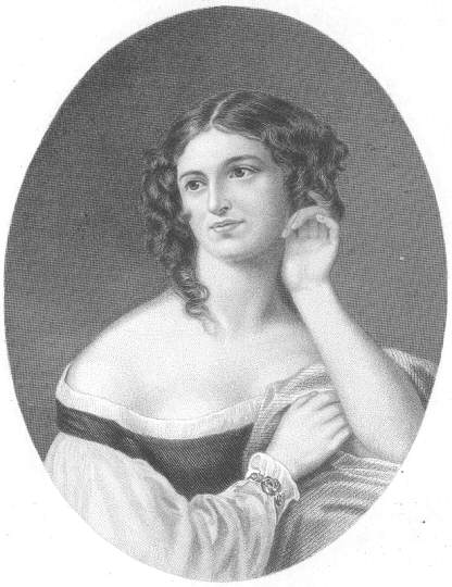 Frances Anne Kemble.  Engraved by J. G. Stodart from  the original painting by Sully in the possession of the Hon. Mrs. Leigh