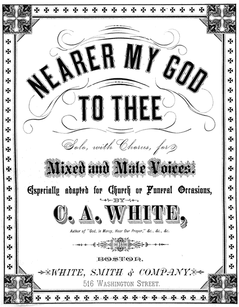 Nearer My God sheet music