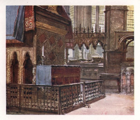 The West End of the Confessor's Shrine, with the Modern Altar