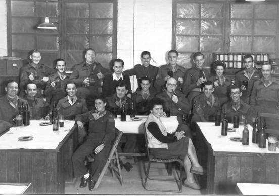 CLERICAL STAFF No.2 BASE WORKSHOPS. AFTER VJ DAY