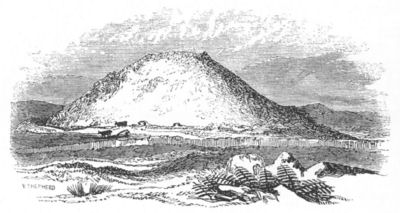 The cairn of Ballymagibbon, near the road passing from Cong to Cross (reprinted from Wilde)