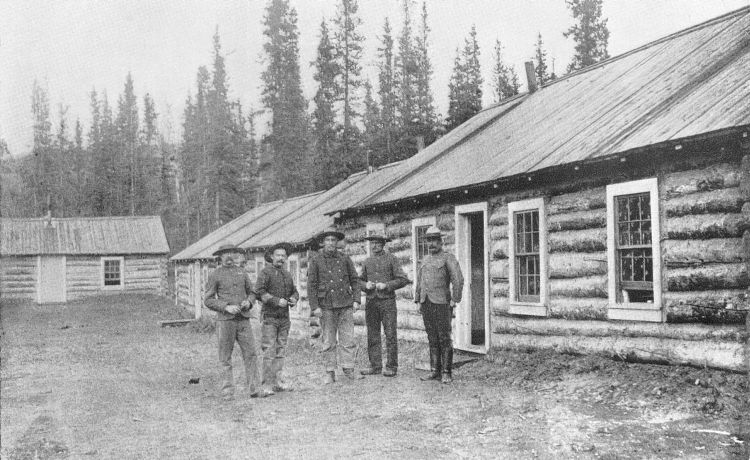 GROUP, N.W.M.P., TAGISH POST. YUKON.