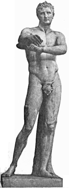 Fig. 12 ATHLETE WITH STRIGIL