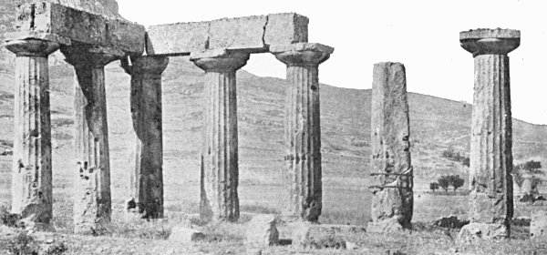 Fig. 3. DORIC TEMPLE, CORINTH