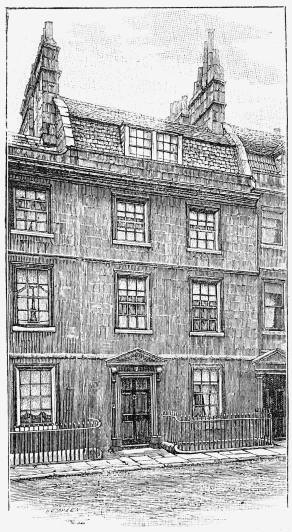 7, NEW KING STREET, BATH, WHERE HERSCHEL LIVED.