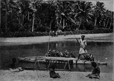 Native canoe, Fiji Islands