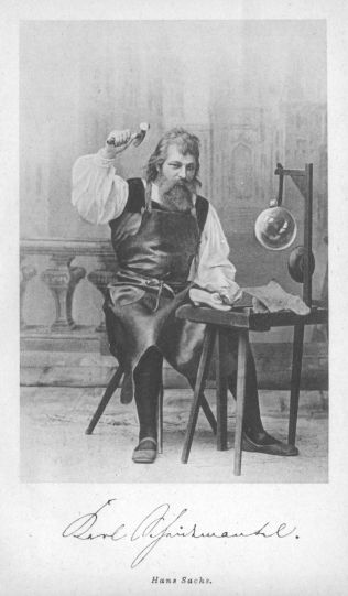 Photograph of Karl Scheidemantel.  _Hans Sachs._