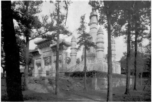 The White Pagoda of the Yellow Temple