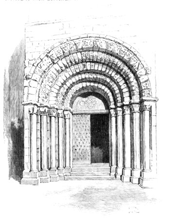 WEST DOORWAY, DUNFERMLINE ABBEY