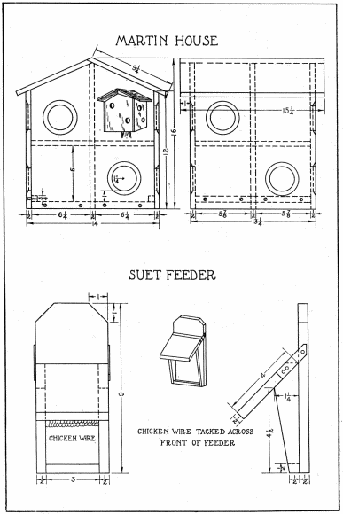 FIG. 45. (MARTIN HOUSE), (SUET FEEDER)