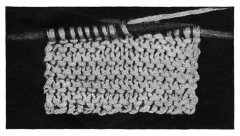 Figure 4. Garter-Stitch, or Ridge-Stitch