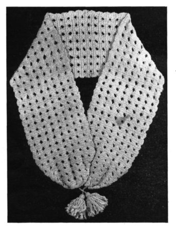 Scarf in Lattice-Stitch