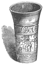 Cylindrical vase