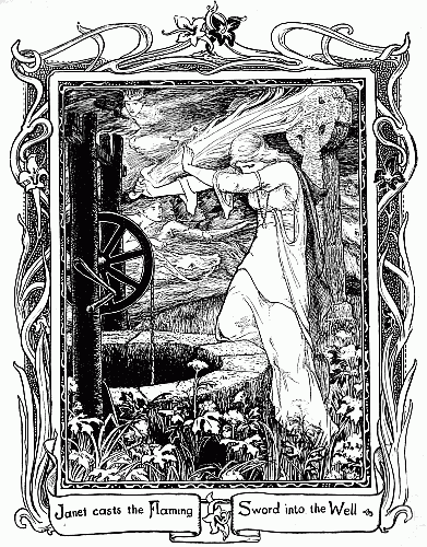 ILLUSTRATION FROM "ENGLISH FAIRY TALES" BY J. D. BATTEN (DAVID NUTT)