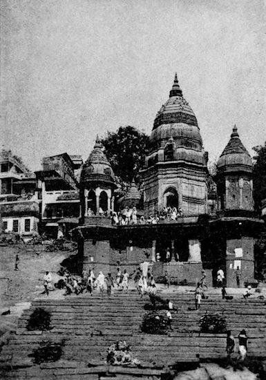 Great Burning Ghat at Benares